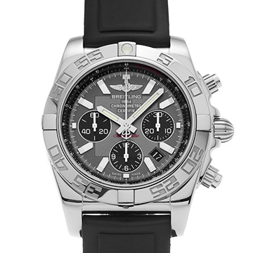 ブライトリング クロノマット 44 AB011012.F546.131S グレー/ブラック メンズ 時計 【中古】【wristwatch】