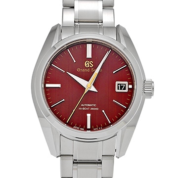 グランドセイコー ヘリテージコレクション メカニカル ハイビート36000 SBGH269 レッド メンズ 時計 【中古】【wristwatch】