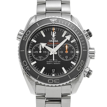 オメガ シーマスター プラネットオーシャン 600 コーアクシャル クロノグラフ 232.30.46.51.01.001 ブラック メンズ 時計 【中古】【wristwatch】
