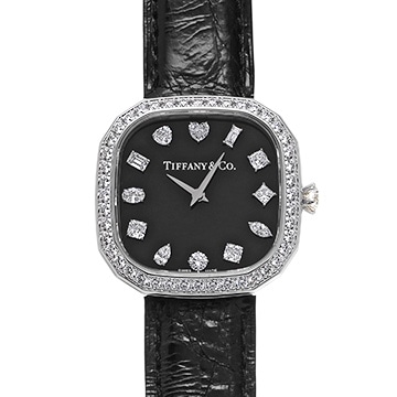ティファニー エタニティ 73580846 ブラック/ダイヤモンド レディース 時計 【中古】【wristwatch】