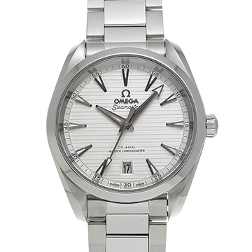 オメガ シーマスター アクアテラ コーアクシャル マスタークロノメーター 220.10.38.20.02.001 シルバー メンズ 時計 【中古】【wristwatch】