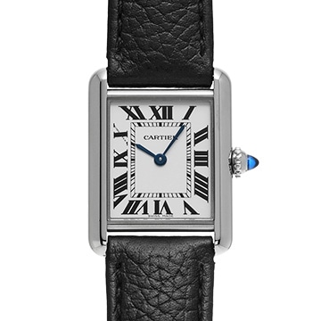 カルティエ タンク マスト SM WSTA0042 シルバー レディース 時計 【中古】【wristwatch】