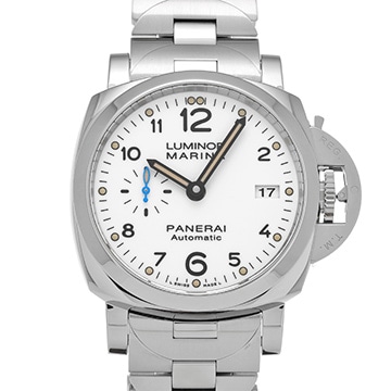 パネライ ルミノールマリーナ 1950 3デイズ アッチャイオ PAM01523 ホワイト メンズ 時計 【中古】【wristwatch】