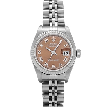 ロレックス デイトジャスト 179174 ピンク レディース 時計 【中古】【wristwatch】