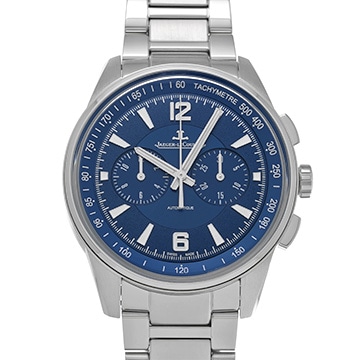 ジャガー ルクルト ポラリス クロノグラフ Q9028180 ブルー メンズ 時計 【中古】【wristwatch】