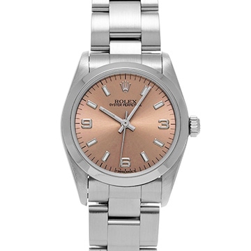 ロレックス オイスターパーペチュアル 67480 ピンク ユニセックス 時計 【中古】【wristwatch】