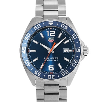 タグ ホイヤー フォーミュラ1 クォーツ WAZ1010.BA0842 ブルー メンズ 時計 【中古】【wristwatch】