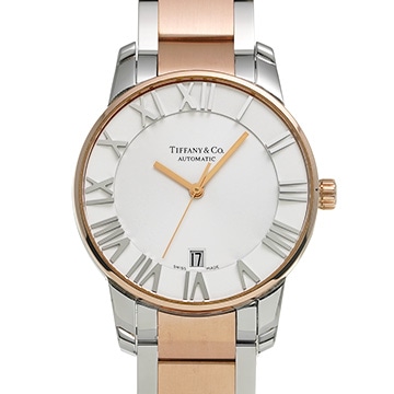ティファニー アトラス ドーム オートマティック Z1800.68.13A21A00A シルバー メンズ 時計 【中古】【wristwatch】