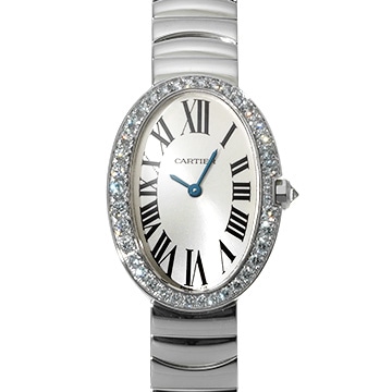 カルティエ ベニュワール SM WB520006 シルバー レディース 時計 【中古】【wristwatch】