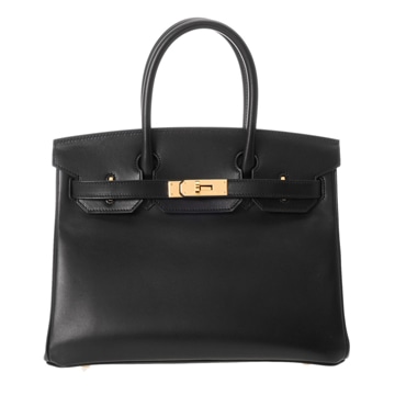 エルメス バーキン 30 ブラック タデラクト レディース バッグ 【中古】【bag】