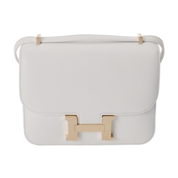 エルメス コンスタンス3 18 ミロワール ニューホワイト エバーカラー レディース バッグ 【中古】【bag】
