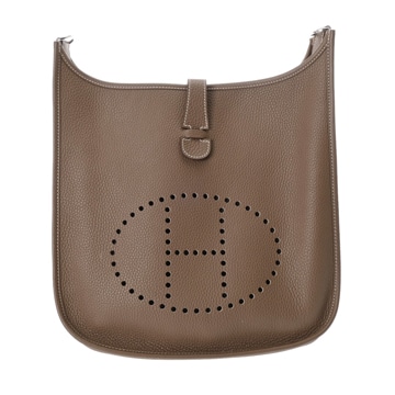 エルメス エヴリン3 GM エトゥープ トリヨンクレマンス レディース バッグ 【中古】【bag】