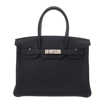 エルメス バーキン 30 ブルーニュイ トゴ レディース バッグ 【中古】【bag】