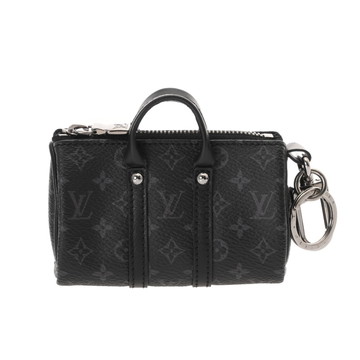 ルイ ヴィトン モノグラムエクリプス ポルトクレ ミニ キーポル ブラック MP2712 モノグラムキャンバス メンズ 【中古】【other】