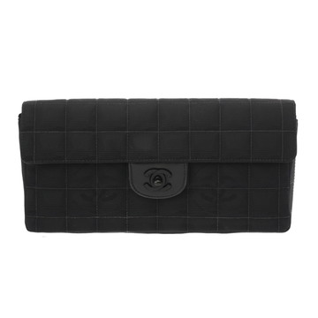 シャネル ニュートラベル チェーンショルダー ブラック ナイロン レディース バッグ 【中古】【bag】