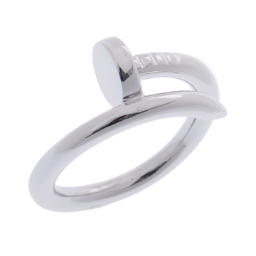 カルティエ ジュストアンクル リング #53 シルバー CRB4099253 K18ホワイトゴールド WG レディース ジュエリー 【中古】【jewelry】