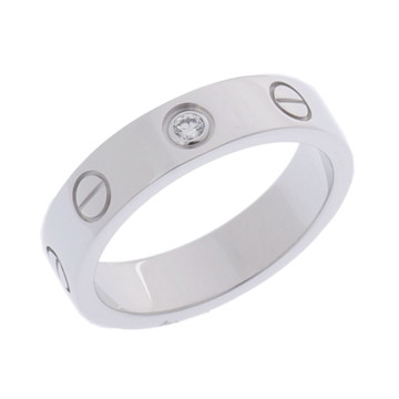 カルティエ ミニラブリング 1PD #46 シルバー B4050546 K18ホワイトゴールド WG レディース ジュエリー 【中古】【jewelry】