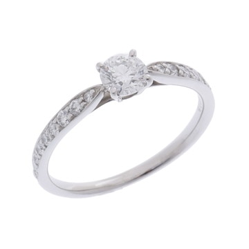 ティファニー ハーモニーリング シルバー Pt950プラチナ レディース ジュエリー 【中古】【jewelry】