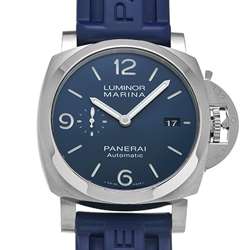 パネライ ルミノールマリーナ PAM01313 ブルー メンズ 時計 【中古】【wristwatch】