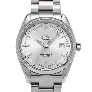 オメガ シーマスター アクアテラ マスターコーアクシャル 2503.30 シルバー メンズ 時計 【中古】【wristwatch】