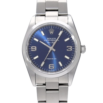 ロレックス エアキング 14000M ブルー メンズ 時計 【中古】【wristwatch】