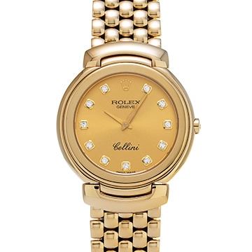 ロレックス チェリーニ 6622/8 ホワイト/ダイヤモンド メンズ 時計 【中古】【wristwatch】