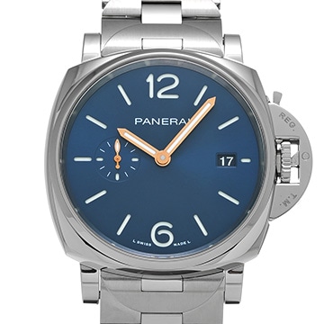 パネライ ルミノール ドゥエ 42mm PAM01124 ブルー メンズ 時計 【中古】【wristwatch】
