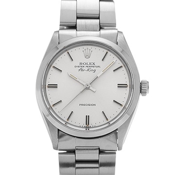 ロレックス エアキング 5500 シルバー メンズ 時計 【中古】【wristwatch】
