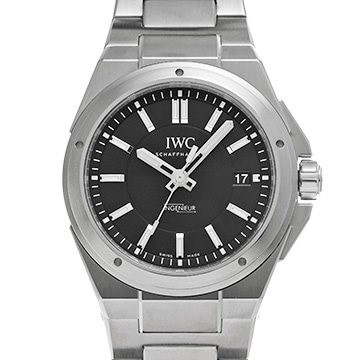 IWC インヂュニア オートマティック IW323902 ブラック メンズ 時計 【中古】【wristwatch】