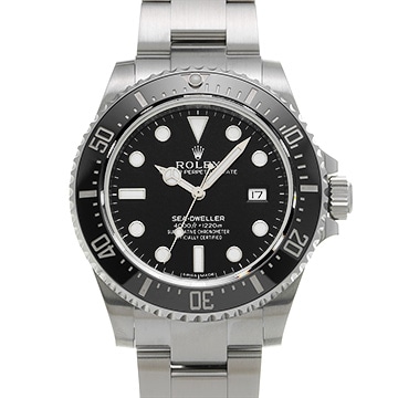 ロレックス シードゥエラー 4000 116600 ブラック メンズ 時計 【中古】【wristwatch】