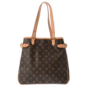 ルイ ヴィトン モノグラム バティニョール ヴェルティカル ブラウン M51153 モノグラムキャンバス レディース バッグ 【中古】【bag】