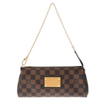 ルイ ヴィトン ダミエ エヴァ ブラウン N52213 ダミエキャンバス レディース バッグ 【中古】【bag】