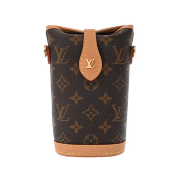 ルイ ヴィトン モノグラム フォールド ミー ポーチ ブラウン M80874 モノグラムキャンバス レディース バッグ 【中古】【bag】