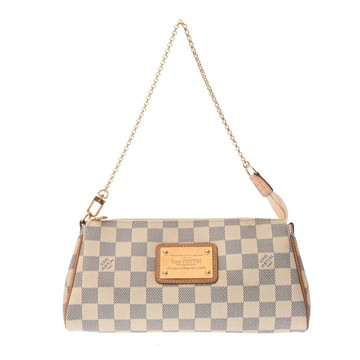 ルイ ヴィトン ダミエアズール エヴァ ホワイト N55214 ダミエキャンバス レディース バッグ 【中古】【bag】
