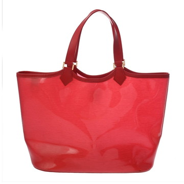 ルイ ヴィトン エピプラージュ ラグーンベイ グレナディン M92150 ビニール/レザー レディース バッグ 【中古】【bag】