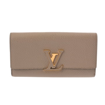 ルイ ヴィトン ポルトフォイユ カプシーヌ ガレ M61249 トリヨンレザー レディース 財布 【中古】【purse】