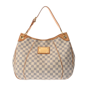 ルイ ヴィトン ダミエアズール ガリエラ PM ホワイト N55215 ダミエキャンバス レディース バッグ 【中古】【bag】