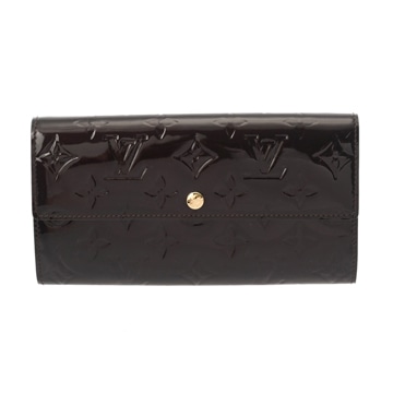 ルイヴィトン☆モノグラム/ヴェルニ☆ポルトフォイユ・サラ☆アマラント　グッチ箱付 楽天市場】【財布】LOUIS VUITTON ルイ ヴィトン モノグラム