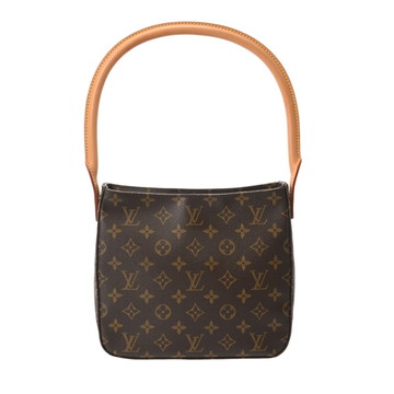ルイ ヴィトン モノグラム ルーピング MM ブラウン M51146 モノグラムキャンバス レディース バッグ 【中古】【bag】