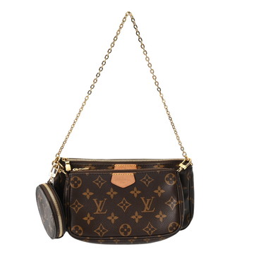 ルイ ヴィトン モノグラム ミュルティ ポシェット アクセソワール カーキ M44813 モノグラムキャンバス ユニセックス バッグ 【中古】【bag】