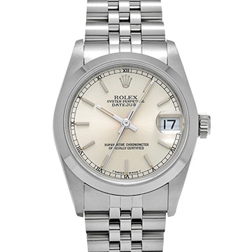 ロレックス デイトジャスト 68240 シルバー ユニセックス 時計 【中古】【wristwatch】