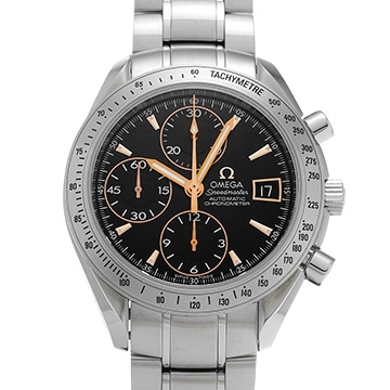 オメガ スピードマスター デイト 日本限定 3211.50 ブラック メンズ 時計 【中古】【wristwatch】
