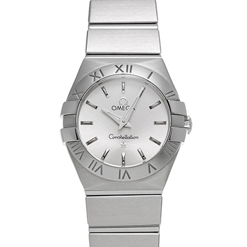 オメガ コンステレーション クォーツ 123.10.24.60.02.001 シルバー レディース 時計 【中古】【wristwatch】