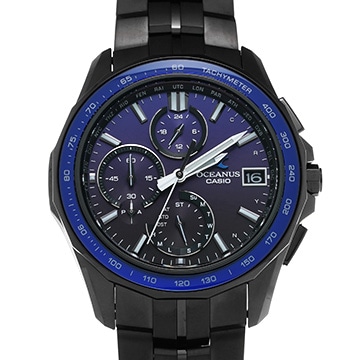 カシオ オシアナス マンタ OCW-S7000B-2AJF ブルー メンズ 時計 【中古】【wristwatch】