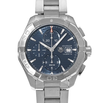 タグ ホイヤー アクアレーサー キャリバー16 クロノグラフ CAY2112.BA0927 ブルー メンズ 時計 【中古】【wristwatch】