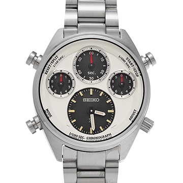 セイコー プロスペックス セイコー腕時計110周年記念限定モデル SBER009 ホワイト/ブラック メンズ 時計 【中古】【wristwatch】