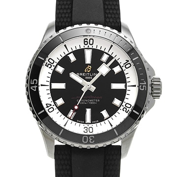 ブライトリング スーパーオーシャン オートマチック 42 A17375211B1S1 ブラック メンズ 時計 【中古】【wristwatch】