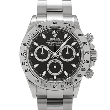 ロレックス コスモグラフ デイトナ 116520 ブラック メンズ 時計 【中古】【wristwatch】