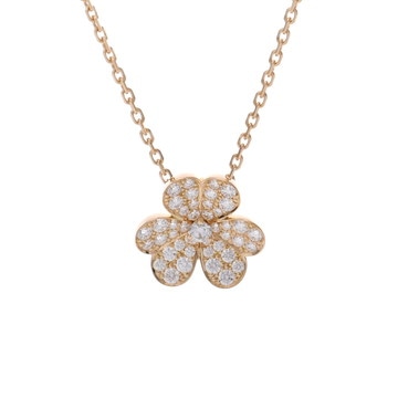 ヴァン クリーフ&アーペル フリヴォル ネックレス スモール ゴールド VCARP2V100 K18イエローゴールド YG レディース ジュエリー 【中古】【jewelry】