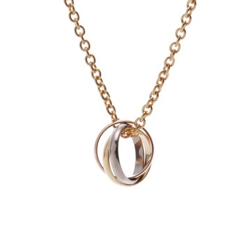 カルティエ ベビートリニティ ネックレス ゴールド B7006600 K18イエローゴールド YG/K18ピンクゴールド PG/K18ホワイトゴールド レディース ジュエリー 【中古】【jewelry】